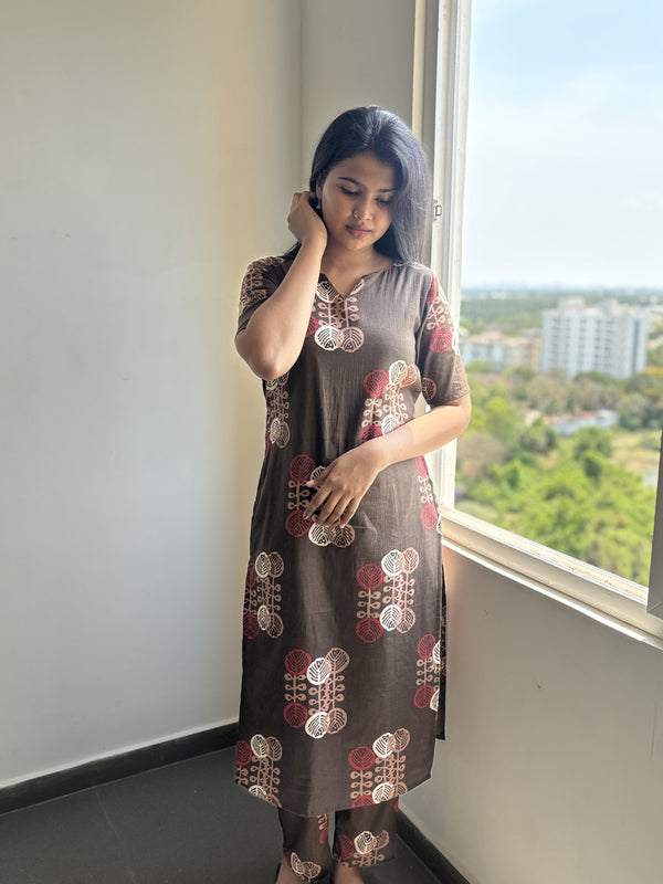 Cotton Kurti Set