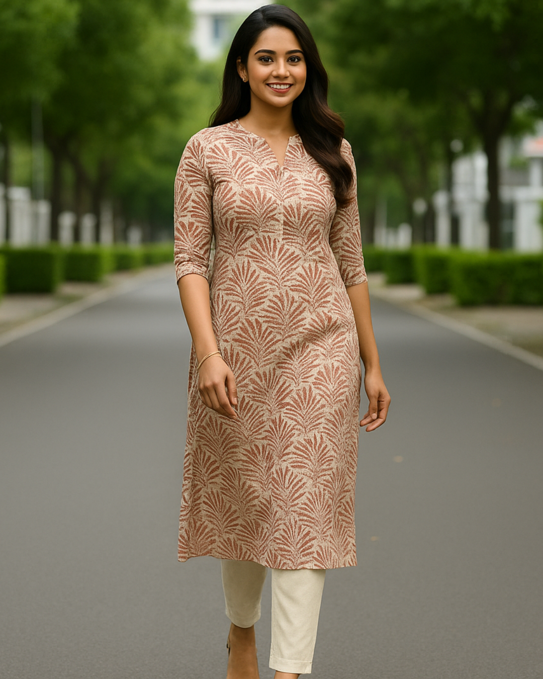 Kalamkari Cotton Fabric - M5