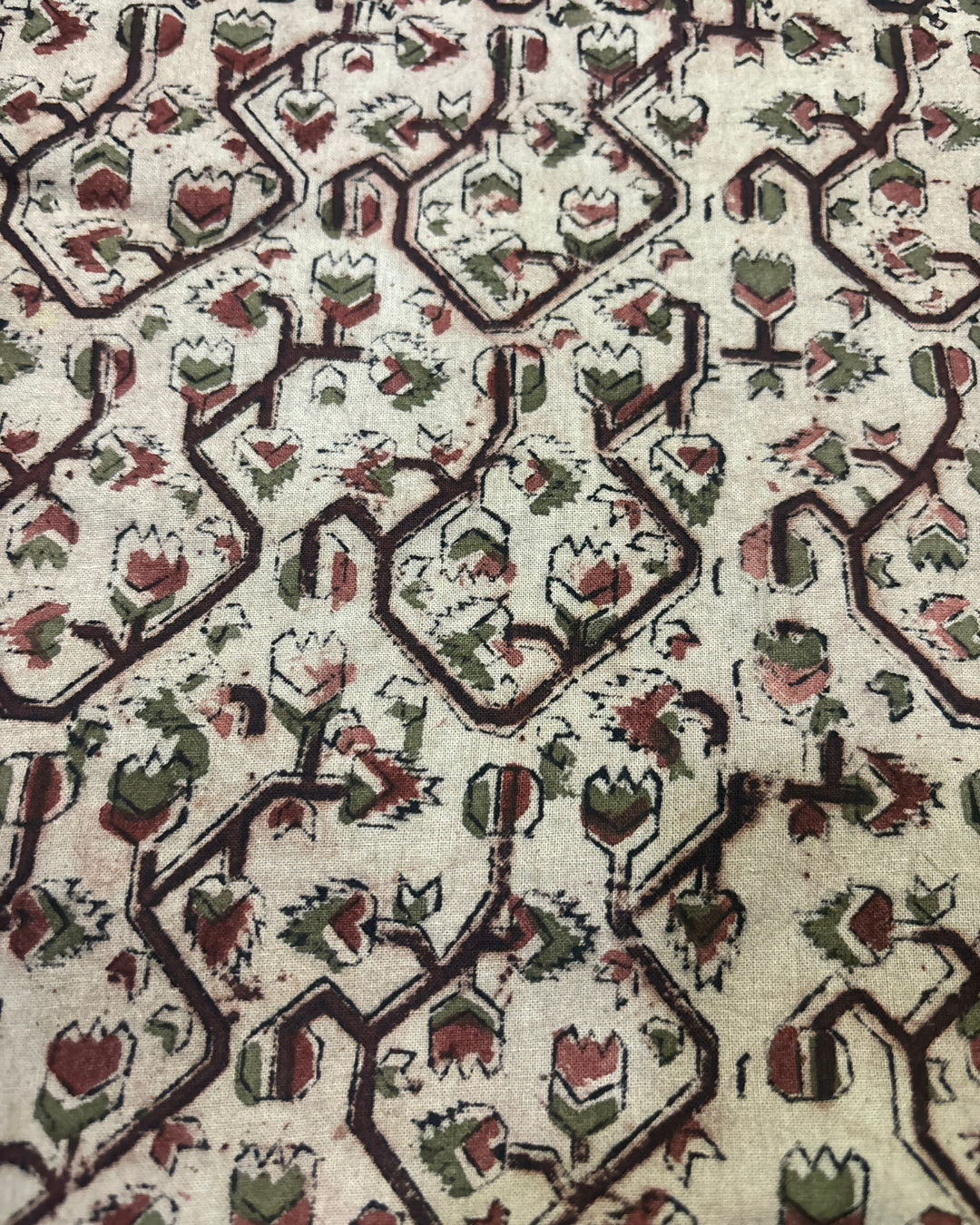 Kalamkari Cotton Fabric - M9
